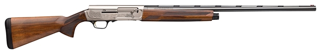 Picture of  Browning 0118205005 A5 Ultimate Sweet Sixteen 16 Gauge 2.75" 3+1 26" Blued, Satin Engraved Rec, Grade Iii Turkish Walnut Stock, Fiber Optic Sight, Invector-Ds Chokes