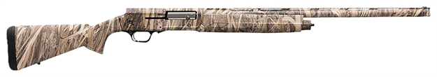 Picture of  Browning 0118995005 A5 Sweet Sixteen 16 Gauge 26" 2.75" 4+1, Mossy Oak Shadow Grass Habitat, Synthetic Stock With Closed Radius Pistol Grip, Fiber Optic Sight, 3 Chokes Included 023614997320