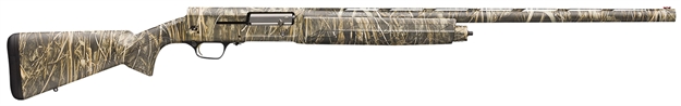 Picture of  Browning 0119125004 A5 Sweet Sixteen 16 Gauge 28" 2.75" 4+1, Full Coverage Realtree Max-7, Textured Synthetic Stock With Closed Radius Pistol Grip, Shim Adjustable For Cast And Drop & Length OF Pull 023614853237