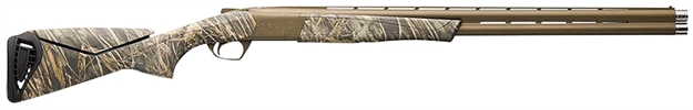 Picture of  Browning 018729204 Cynergy Wicked Wing 12 Gauge 3.5" 2Rd 28"  Burnt Bronze Cerakote Barrel/Camo Design Receiver, Realtree Max-7 Synthetic Stock With Adjustable Comb & Textured Gripping Surface