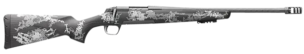 Picture of  Browning 035585282 X-Bolt Pro Spr 6.5 Creedmoor 4+1 18" Steel Fluted Sporter Barrel, Carbon Gray Elite Cerakote Steel Receiver, Carbon Fiber With Black & Gray Splatter/ Carbon Fiber Stock, Right Hand 023614856467
