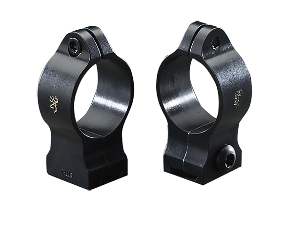 Picture of Browning 12341 Scope Ring Set Accepts UP TO 50Mm Intermediate 1" Gloss Blk