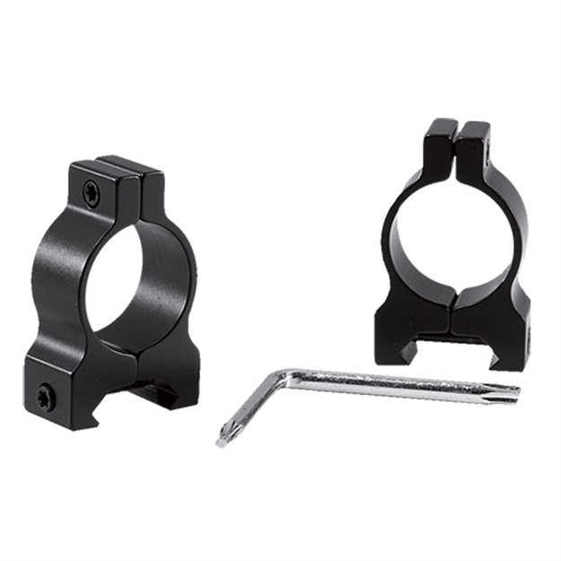 Picture of Browning 12558 Weaver-Style Ring Set 1" Dia Standard Black Matte