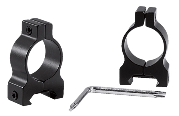 Picture of Browning 12561 Weaver-Style Ring Set 30Mm Dia Standard Black Gloss