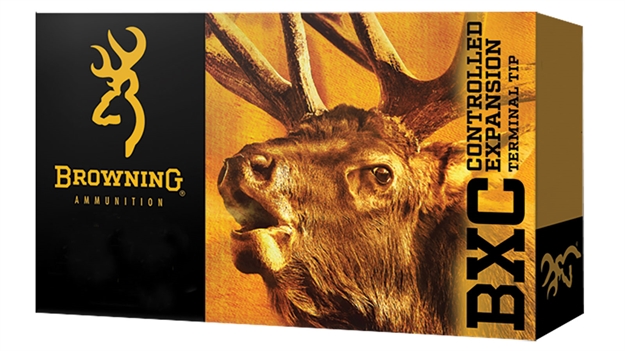 Picture of Browning CF Rifle Ammo 308 Win 168Gr Boat Tail- Brass Tip Bxc Controlled Expansion Deep Penetration Terminal Tip