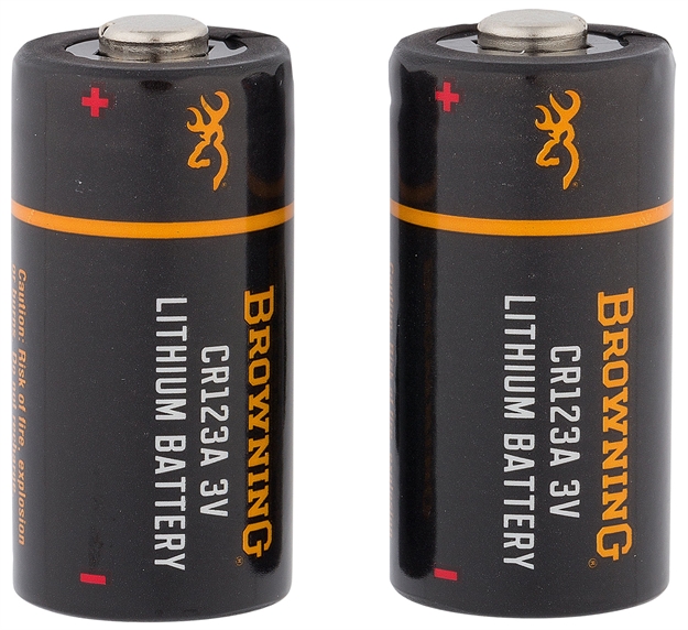 Picture of Browning 3742000 Cr123a Lithium Batteries  3 Volt 1 (2 Pk) 023614188179 -