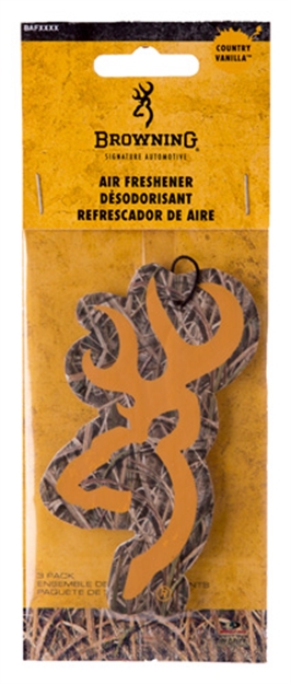 Picture of Browning Air Freshner 3Pk Buck Mark Shape Blinds Camo