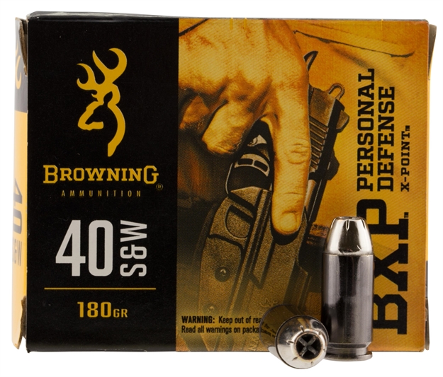 Picture of Browning 40Sw 180Gr Jhp Bxp