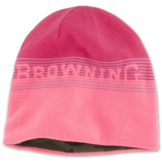 Picture of Browning Beanie Alpine Rev Woodland/Pink