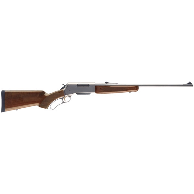 Picture of  Browning 034018118 Blr Lightweight 308 Win 4+1 20" Matte Stainless/ 20" Button-Rifled Barrel, Matte Nickel Aluminum Receiver, Gloss Black Walnut/ Fixed Pistol Grip Stock, Right Hand 023614066620
