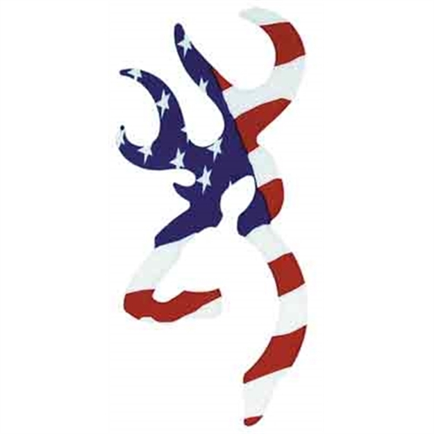 Picture of Browning Buck Mark Decal 6" Red-White-Blue