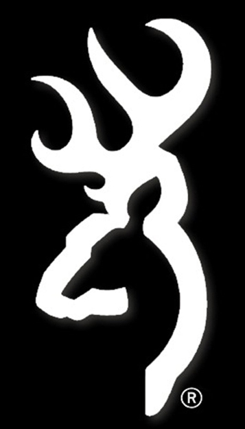 Picture of Browning Buck Mark Decal 6" White Flat 3922004716