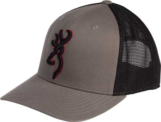 Picture of Browning Cap Bloodline Bckmark Logo Gray W/Bm Patch Logo Adj! 308110611