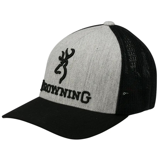 Picture of Browning Cap Branded Heather Lg-Xl