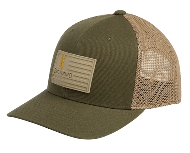 Picture of Browning Cap Recon Flag Loden 308033641