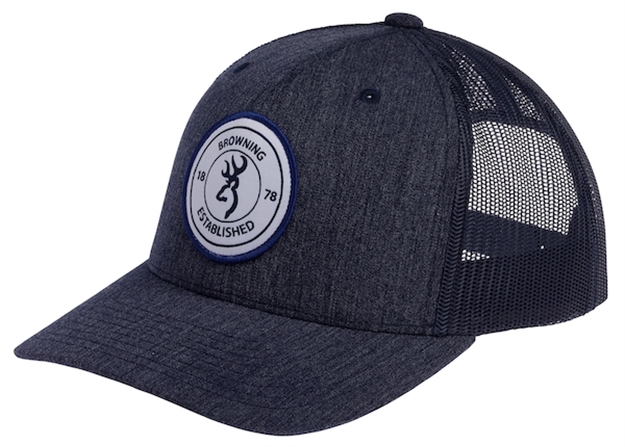 Picture of Browning Cap Scout Logo Navy Blue W/Circle Patch Logo Adj< 308664651 23614950110