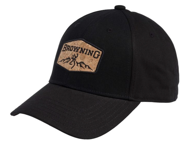 Picture of Browning Cap Tucked Cork Black