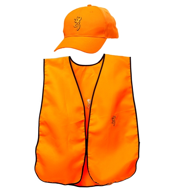 Picture of Browning Cap/Vest Combo Blaze Orange