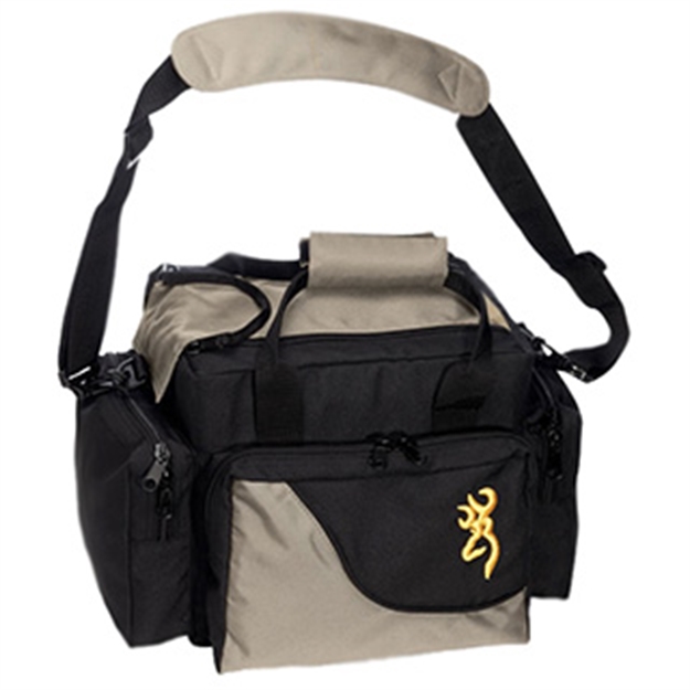 Picture of Browning Cimarron Two Pistol Range Bag Blk/Tan