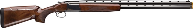 Picture of  Browning 018111303 Citori CX 12 Gauge 30" Barrel 3" 2Rd, Lightweight Blued Barrels, Gold Accented Receiver, American Black Walnut Stock With Graco Adjustable Comb 023614681465