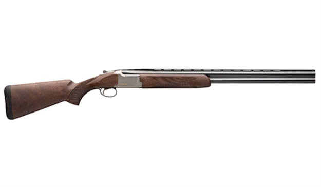 Picture of  Browning 018259305 Citori Hunter 12 Gauge 26" Barrel 3" 2Rd, Blued Barrels, Silver Nitride Finished Receiver With Gold Enhancement, Grade II Satin American Walnut Stock