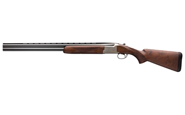 Picture of  Browning 018259605 Citori Hunter 20 Gauge 26" Barrel 3" 2Rd, Blued Barrels, Silver Nitride Finished Receiver With Gold Accents, Grade II Satin American Walnut Stock