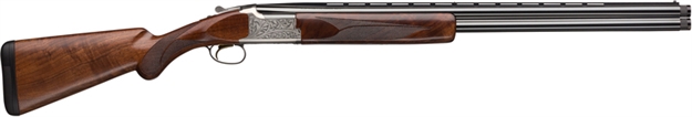 Picture of  Browning 018142304 Citori White Lightning 12 Gauge With 28" Polished Blued Barrel, 3" Chamber, 2Rd Capacity, Silver Nitride Metal Finish & Gloss Oil Black Walnut Stock Right Hand (Full Size) 023614735120