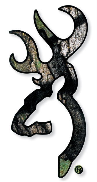 Picture of Browning Buckmark Decal 6" Camo 023614115076 -