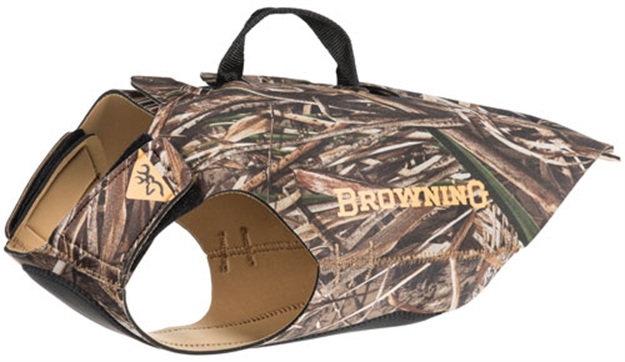Picture of Browning Dog Vest Small 3Mm Neoprene W/Hndl Max5 35-45Lb