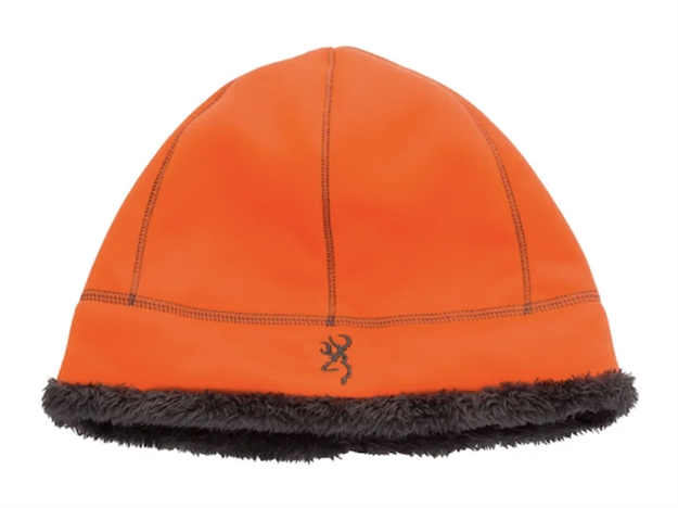 Picture of Browning High Pile Beanie Blaze/Charcoal 30866879