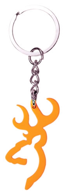 Picture of Browning Key Chain Buckmark Logo Blaze Orange