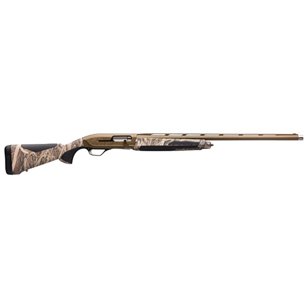 Picture of  Browning 011705205 Maxus II Wicked Wing 12 Gauge 3.5" 4+1 (2.75") 26" Barrel, Burnt Bronze Cerakote Finish, Mossy Oak Shadow Grass Habitat Stock W/Overmolded Grip Panels