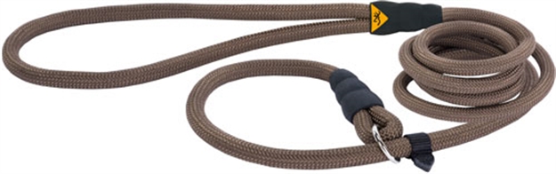 Picture of Browning Rope Slip Lead 6' Brown Nylon Rope Water Resistn