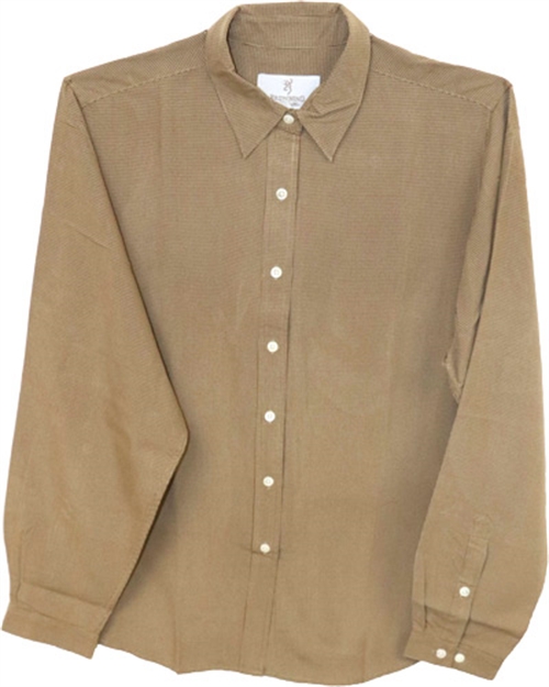 Picture of Browning Special Purchase Mens Longsleeve Microfiber Shirt Large Mocha<