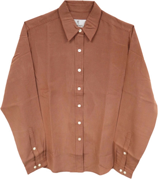 Picture of Browning Special Purchase Mens Longsleeve Microfiber Shirt Large Terra Cotta<