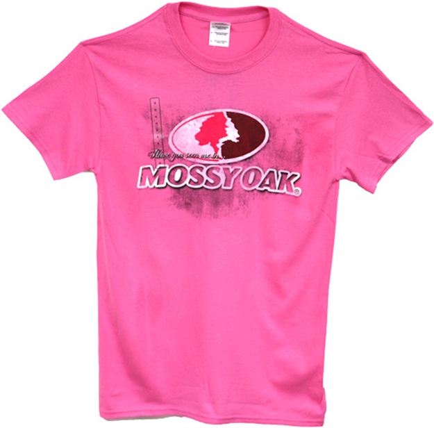 Picture of Browning Special Purchase Women's Mossy Oak Lady Classic T-Shirt Medium Pink<