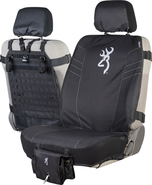 Picture of Browning Tactical Seat Cover W/ Pistol Pocket Black 1-Cover