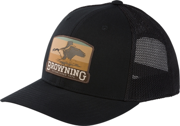 Picture of Browning Trail Cameras Cap South Pass 110 Mesh Back Silicone Patch Blk* 308594991 023614988106