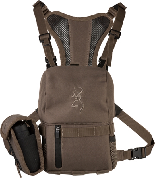 Picture of Browning Trail Cameras Speed Bino Hub Major Brown W/Rangefinder Case* 12987 023614987765