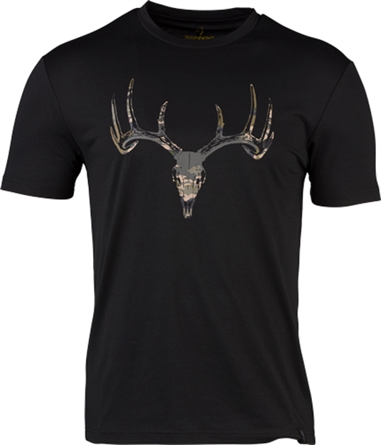 Picture of Browning Trail Cameras SS Perf Camp Shirt Whitetail Logo Black X-Large* 3014789904 023614985853