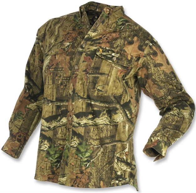 Picture of Browning Wasatch 9Oz Chamois Shirt Mobu