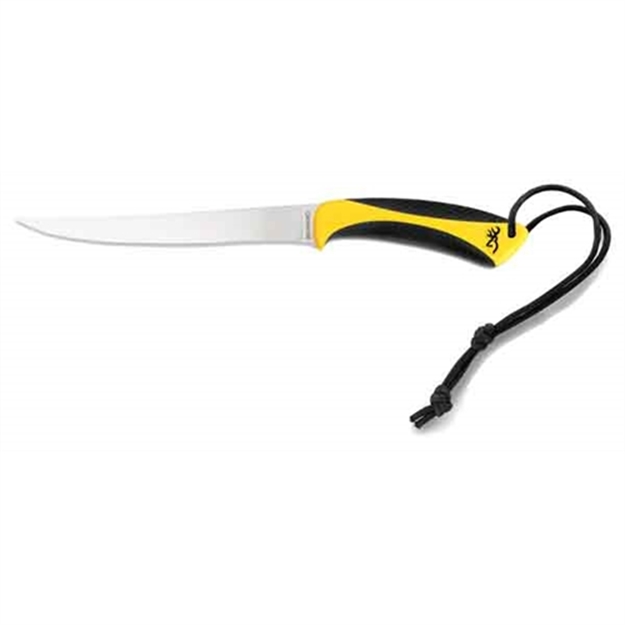 Picture of Browning White Water Fillet Knife Fixed Blade Black 023614482659