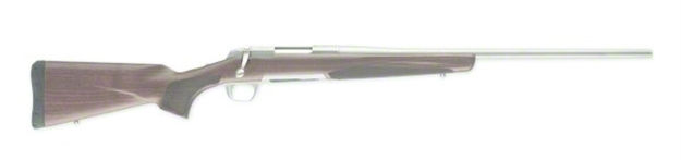 Picture of Browning X-Bolt Stainless Hunter Bolt Action Rifle 300 Win, Rh, 26 In, Matte, Wood Stk, 3+1 Rnd, Adj Trgr