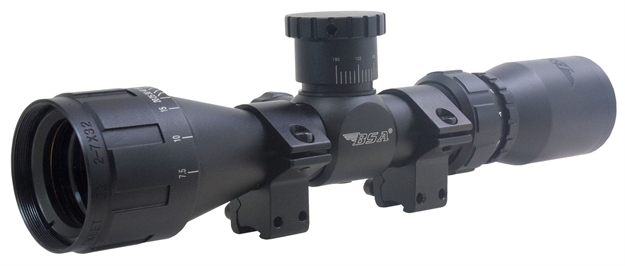 Picture of Bsa 2227X32aoc Sweet Compact Black Matte 2-7X,32Mm AO 1" Tube 30/30 Reticle 2227X32AOCWRTB