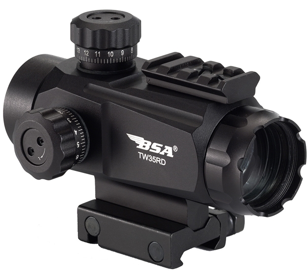 Picture of Bsa Optics 35Mm Tactical Weapon Red Dot Sight 5Moa