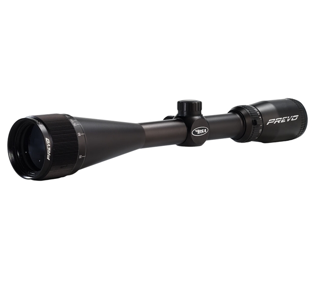 Picture of Bsa Optics Prevo Riflescope 6-24X44mm Wire Reticle Fast Focus Ring Adjustable Objective Clam Pack