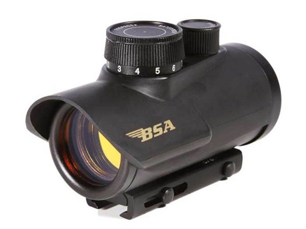 Picture of Bsa Optics Illuminated Red Dot Sight 3/8 Rimfire Mount