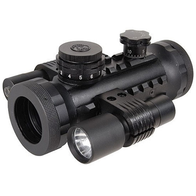 Picture of Bsa Optics Stealth Red Dot Sight, Cr2032 Lithium Batt, 1X, 68 FT Fov AT 100Yd, 5/8" Weaver-Style Rail Mount