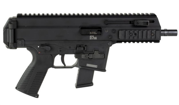 Picture of B&T Firearms 36044G Apc Pro 45 Acp 15+1 6.80" Black Steel Barrel, M-Lok Handguards, Black Aluminum Picatinny Rail Receiver, Black Polymer Grips, Ambidextrous BT-36044-G