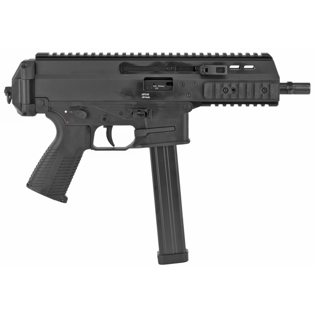 Picture of B&T Firearms 36044 Apc Pro 45 Acp 25+1 6.80" Black Steel Barrel, M-Lok Handguards, Black Aluminum Picatinny Rail Receiver, Black Polymer Grips, Ambidextrous BT-36044